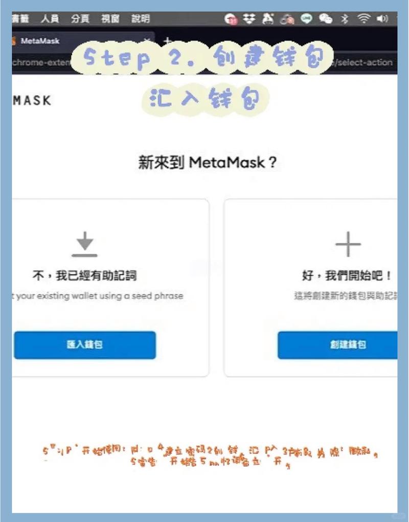 伪冒Metamask钱包钓鱼网站截图