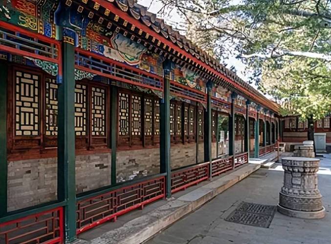 北京西城文保四合院清代抄手廊