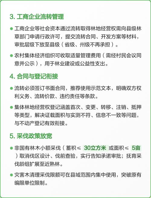 承包林地要做的三件具体事