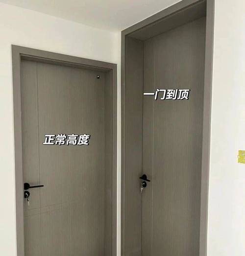 三种室内门内部结构对比图