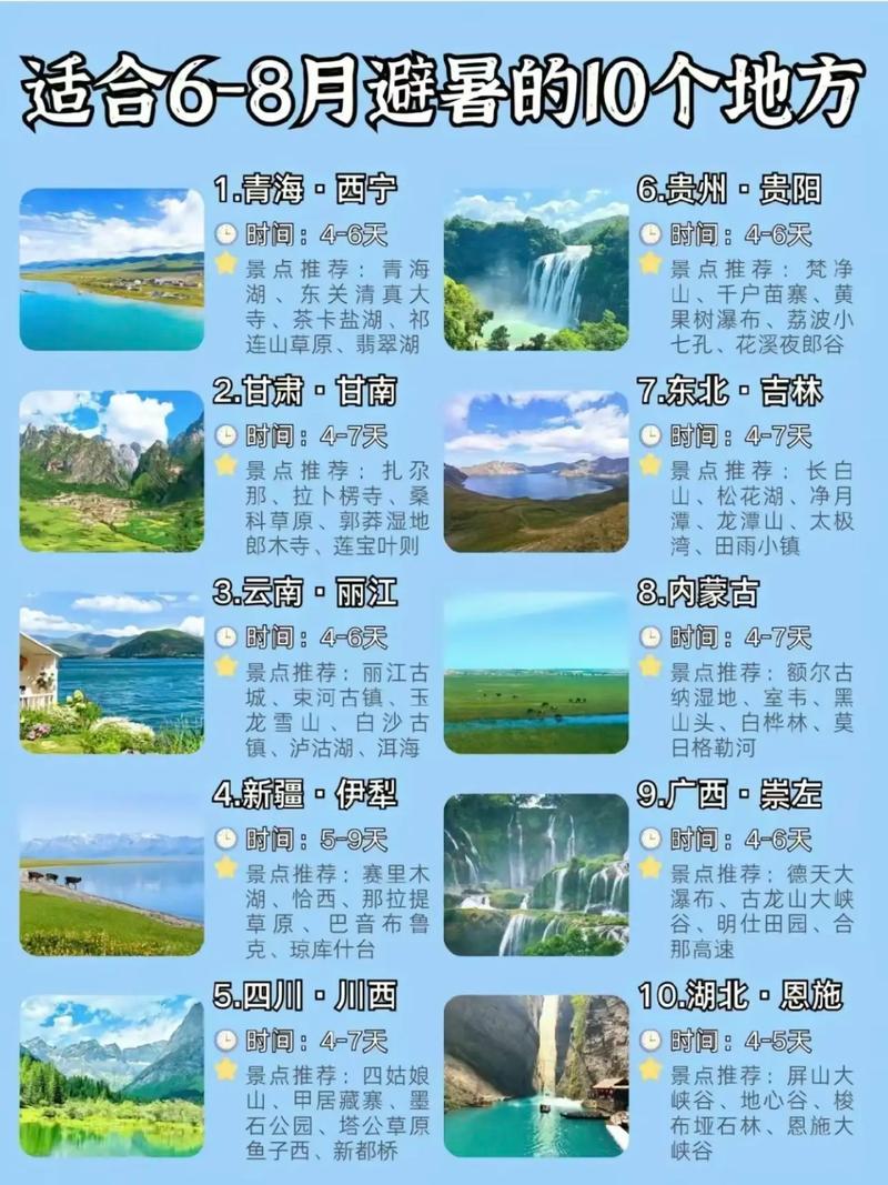 五、我的私藏清单:避暑山水,不只有网红