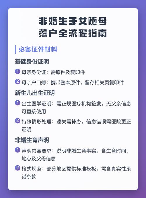 非婚生子女落户办理流程窗口实拍