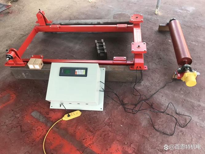 皮带秤实物校准作业现场