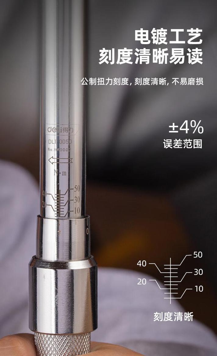 扭力扳手数值刻度对准示意图