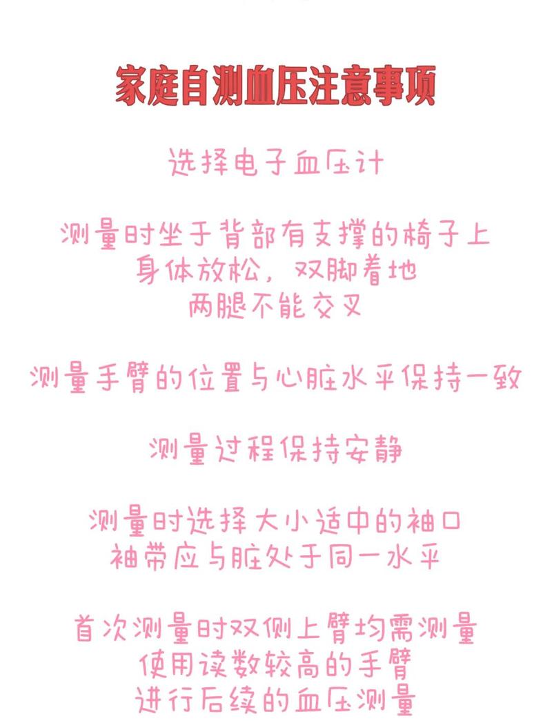 测完血压，别忘做好这一步