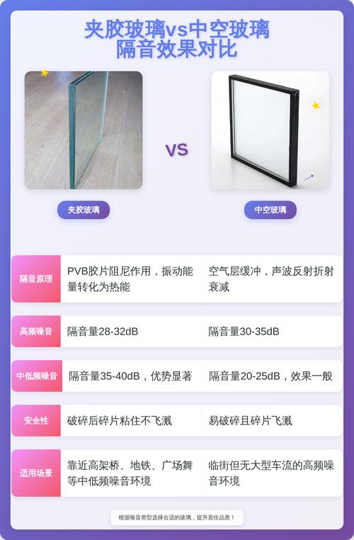 夹胶玻璃隔音性能对比测试场景