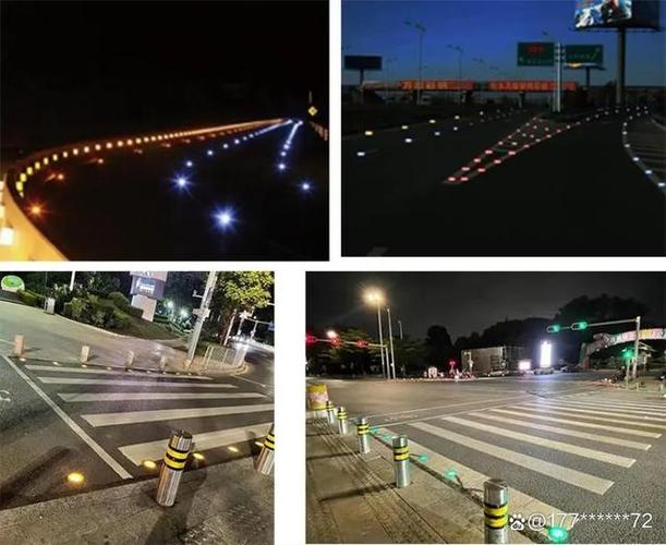 智能LED道钉学校路口交通安全设施