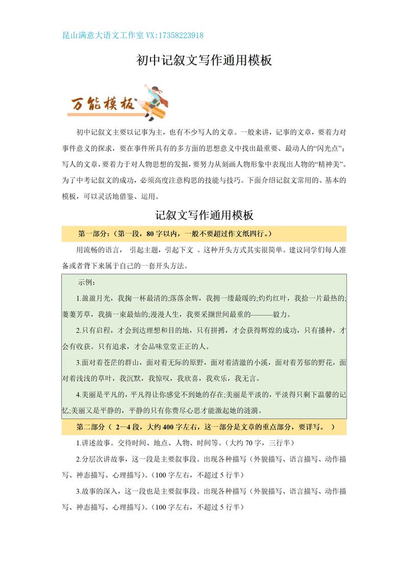 写作篇：模板到底有没有用？