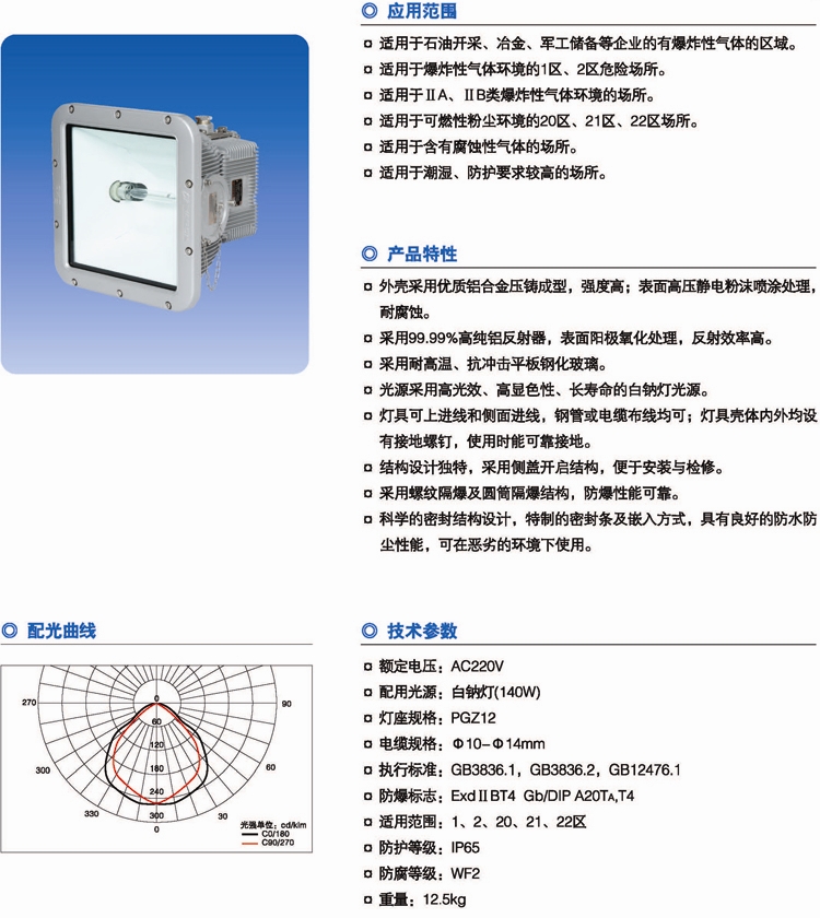 工业照明LED灯具实际运行光衰测试曲线