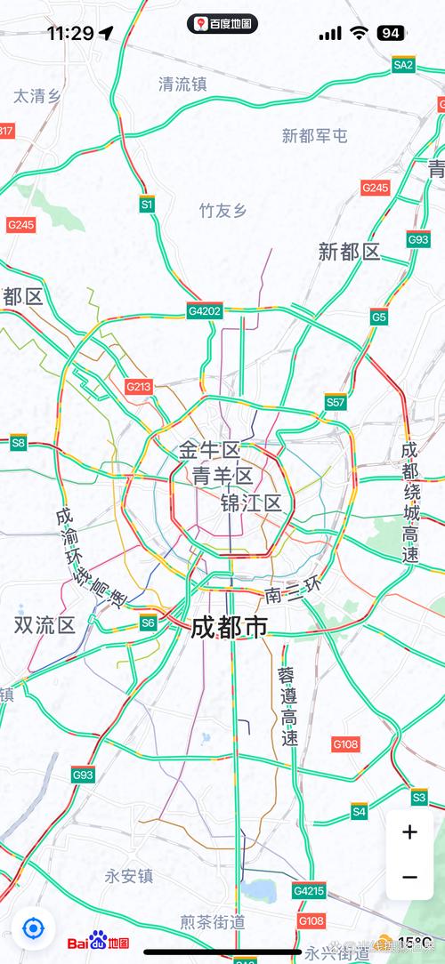 成都交通拥堵数据图