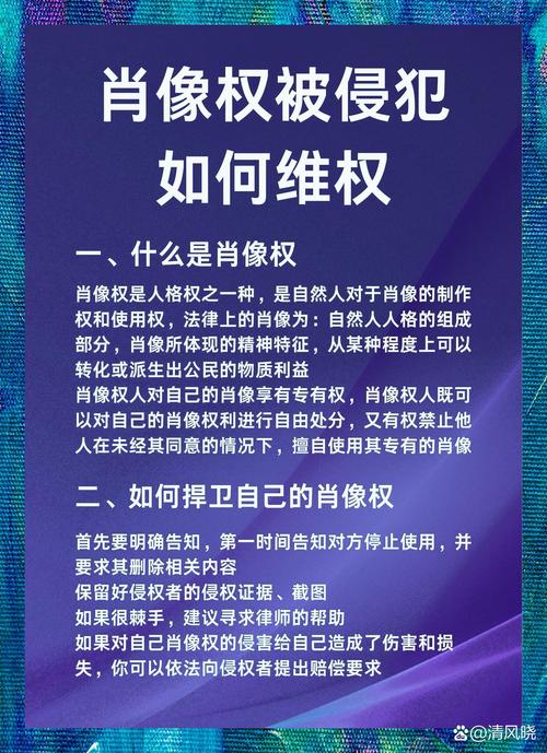 肖像权合理使用与侵权边界案例图