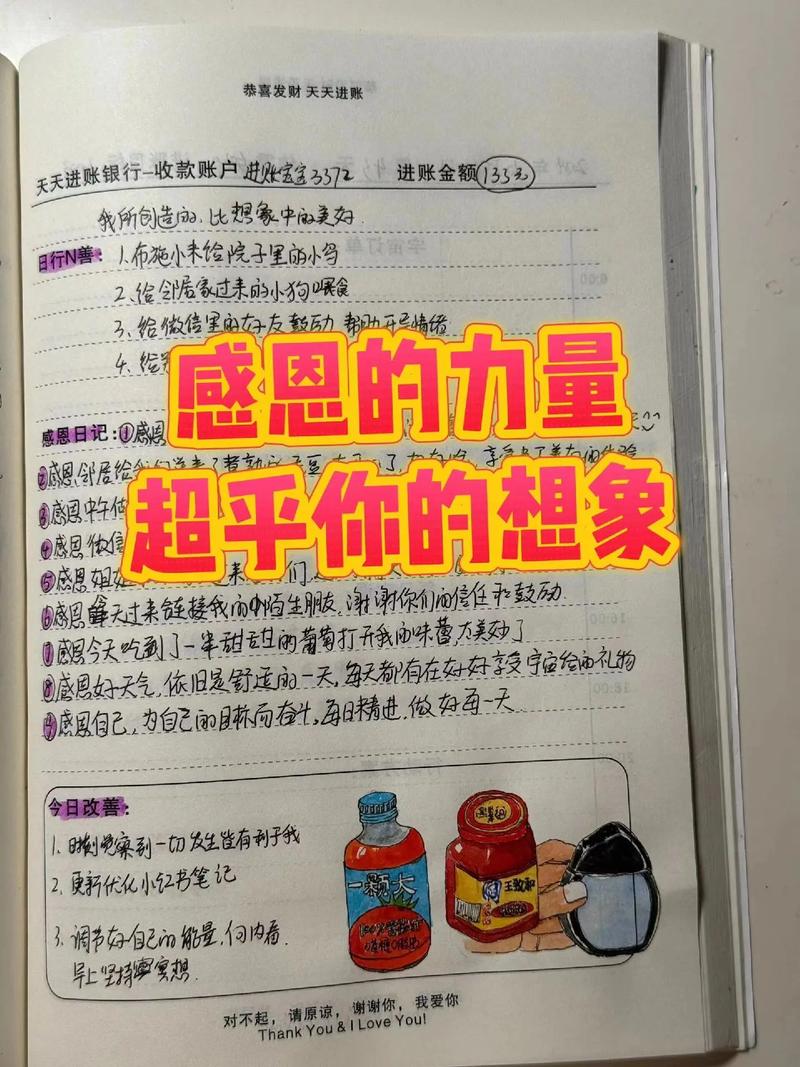 新手妈妈坐在地板写亲子感恩日记手账