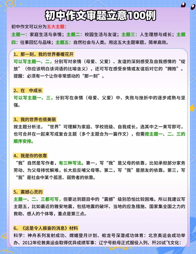 审题思路训练，根本不用专门报班