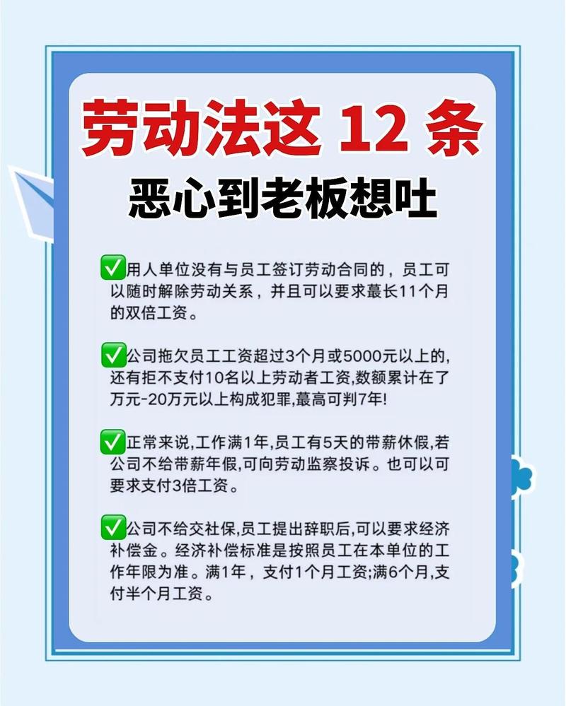 离职与维权常见劳动法问题