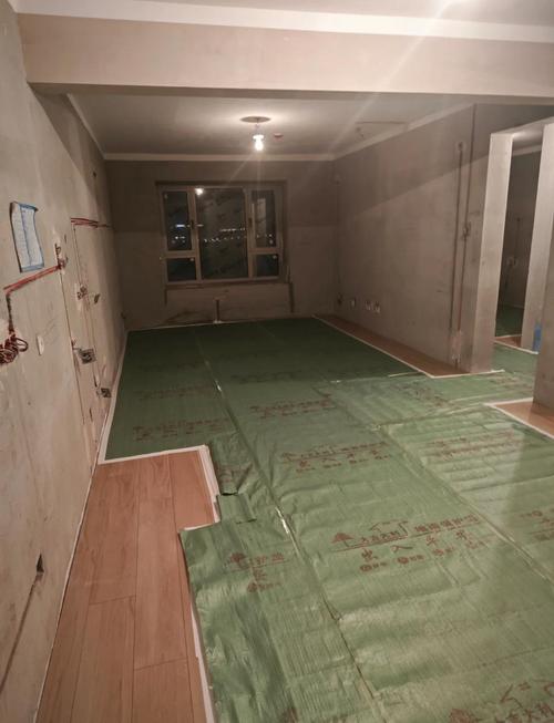 家装厨卫瓷砖成品保护膜铺贴完成图