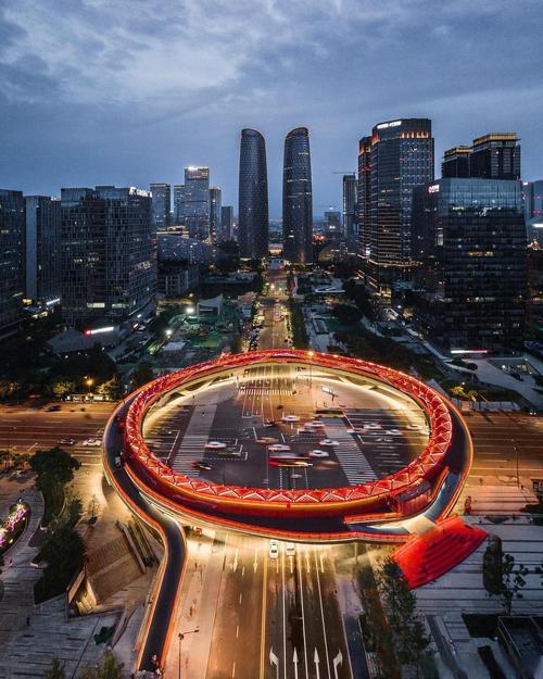 交子之环的圆形构图