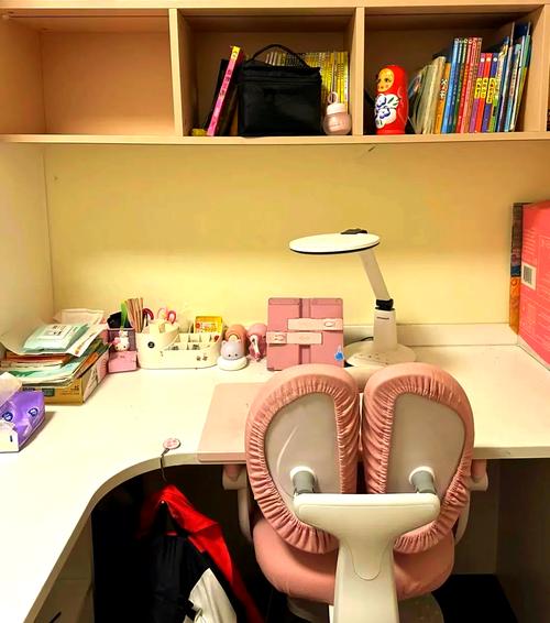 小学生书桌前整理当日作业清单的真实居家场景