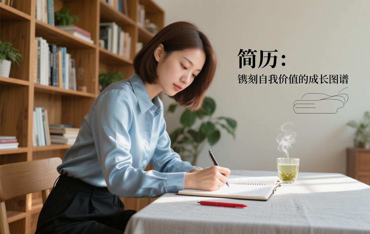 应届生对照目标岗位要求梳理简历优势的桌面场景
