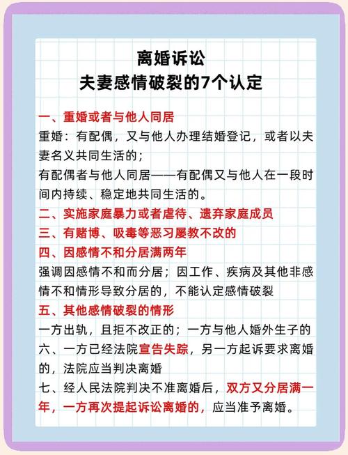 感情破裂认定标准司法解释条文截图