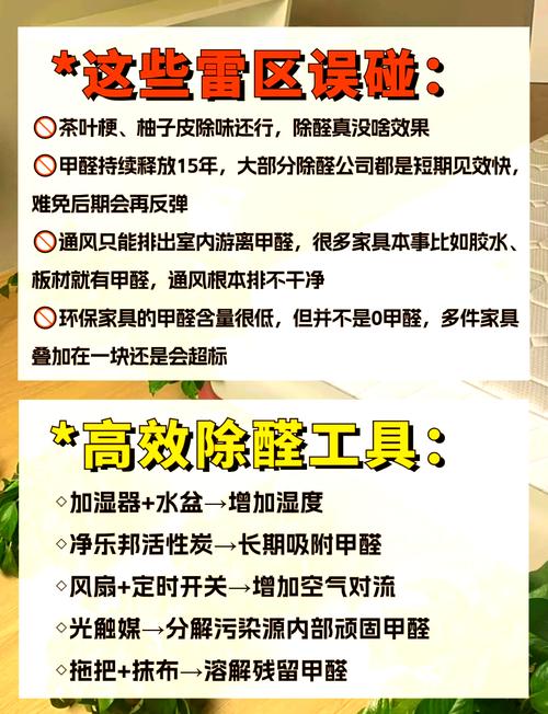 入住前后你必须理清的甲醛治理误区问题
