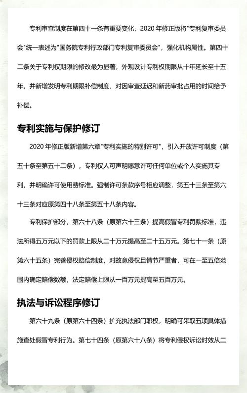 中国专利法职务发明条款文本实拍