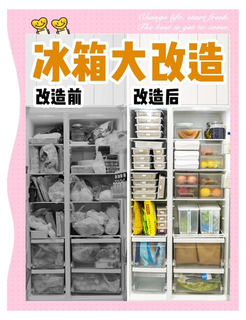 冰箱内部收纳分区贴标签化解家庭矛盾