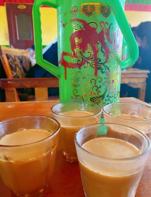 藏式家庭旅馆的甜茶