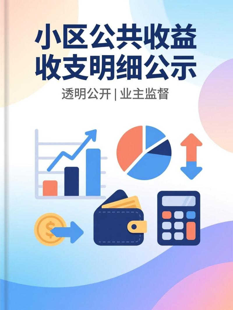 民法典小区公共收益公示示例图