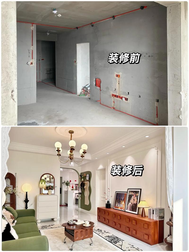 家装墙面耐水腻子施工与普通腻子对比实拍图