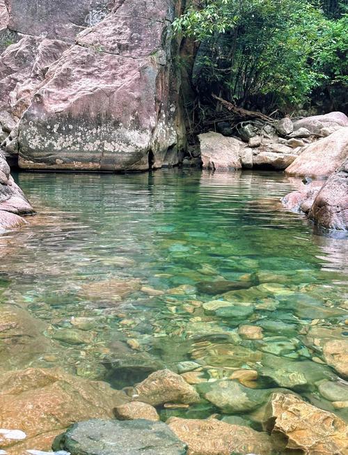 安吉井空里大峡谷溪水