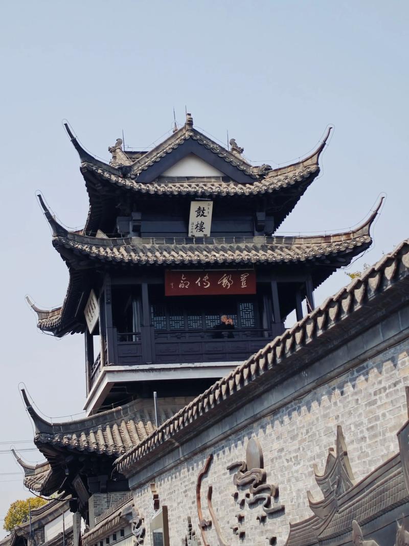 高邮盂城驿鼓楼明代建筑实景