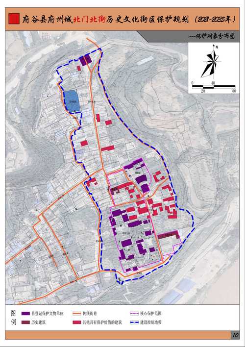 城市历史街区保护规划公示展板