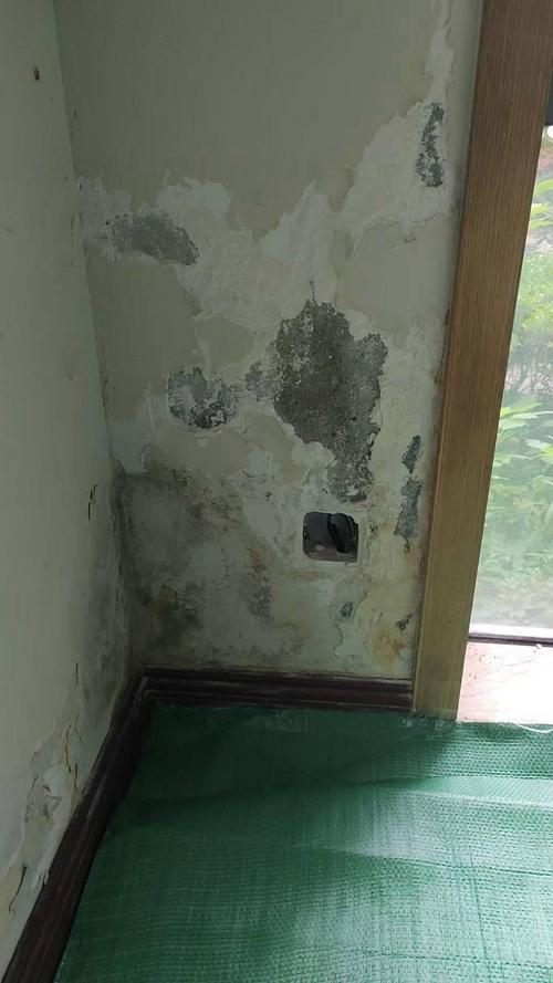 老房翻新全哑光墙面显凹凸瑕疵实拍