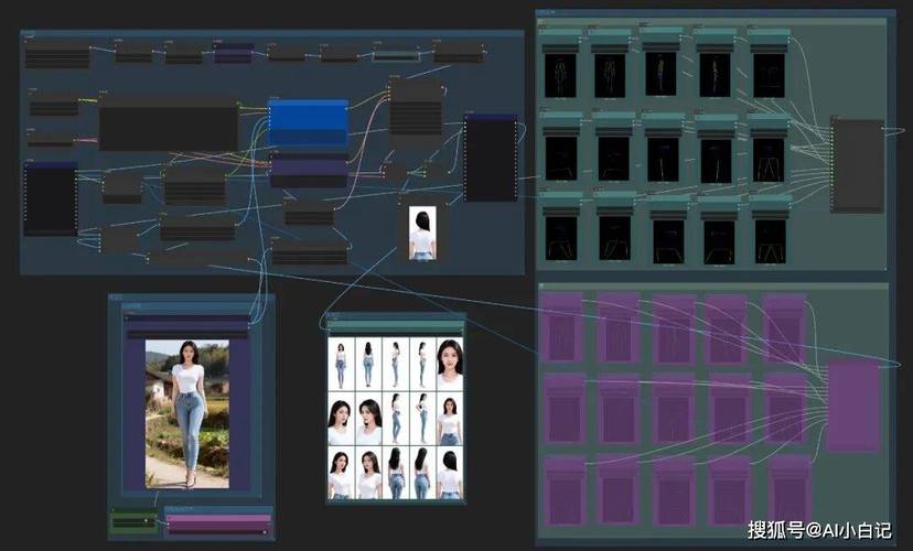 AI辅助多媒体分镜制作工作界面截图