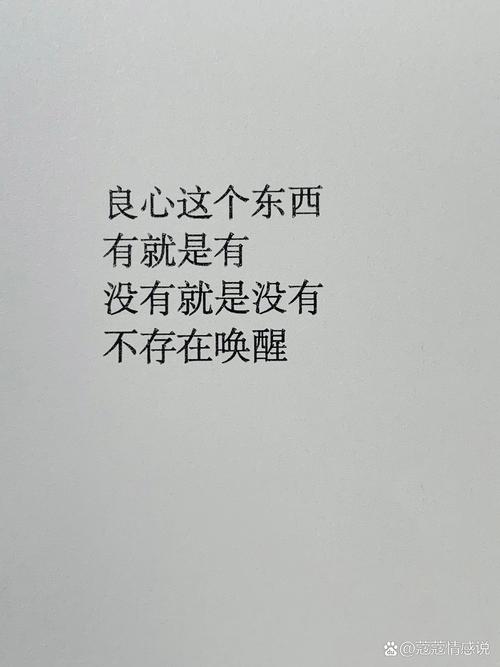 最后的良心建议