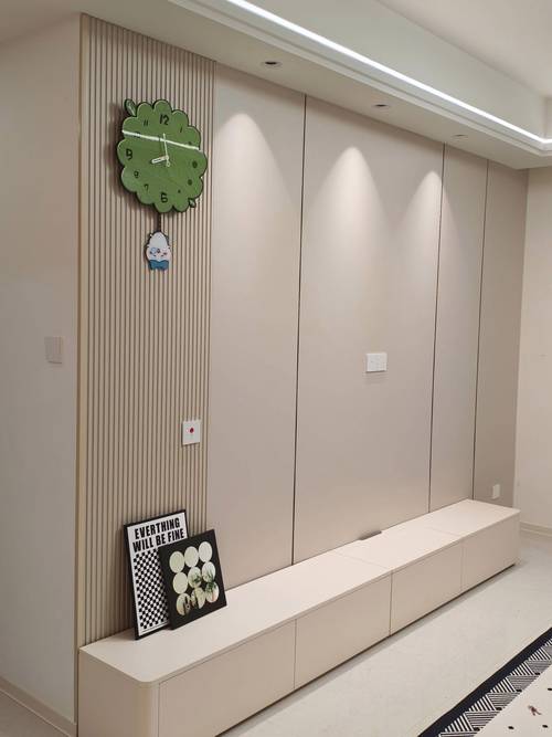 小户型装修整墙护墙板压缩空间实景图