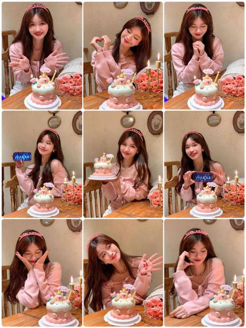小厅私人影院生日蛋糕拍照图