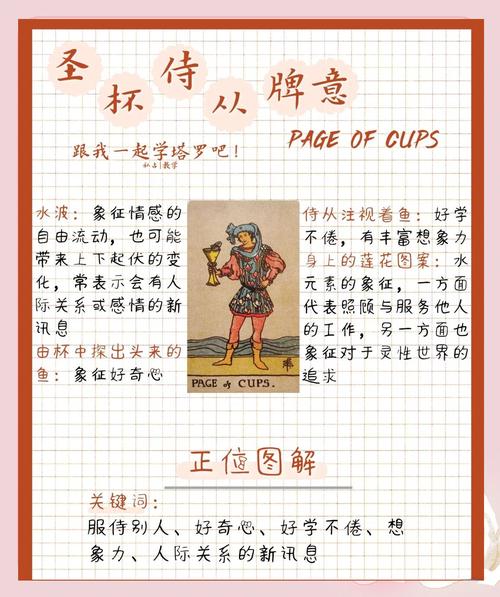 塔罗牌逆位圣杯侍者解读场景