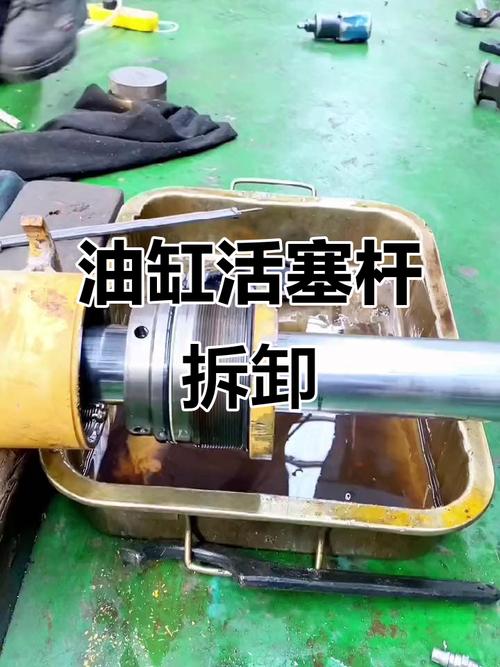 气缸活塞杆弯曲故障维修示意图