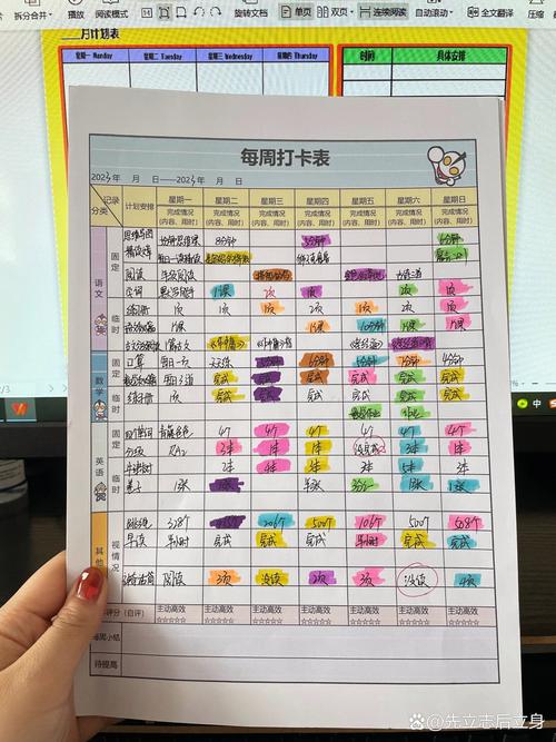 微习惯追踪打卡本子记录