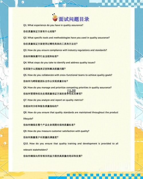 QA：你最想问的，可能在这里