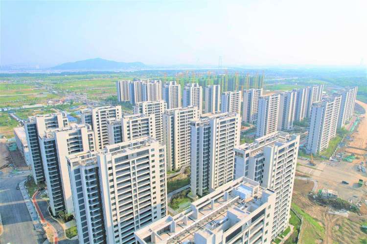 南京旧城拆迁产权置换安置小区实景图