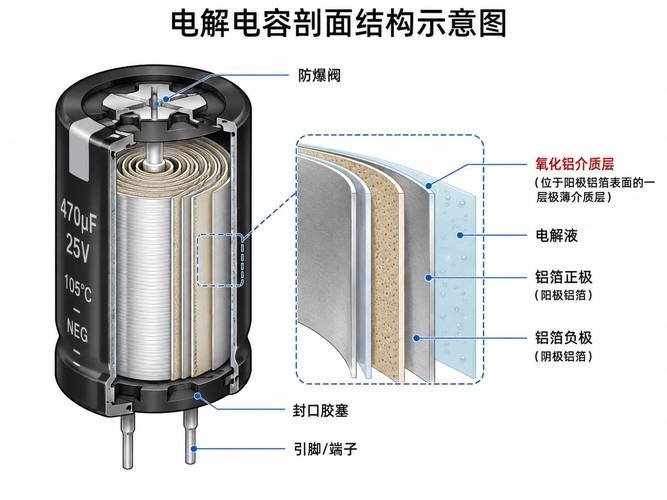 变频器内部电解电容与散热风扇详细结构