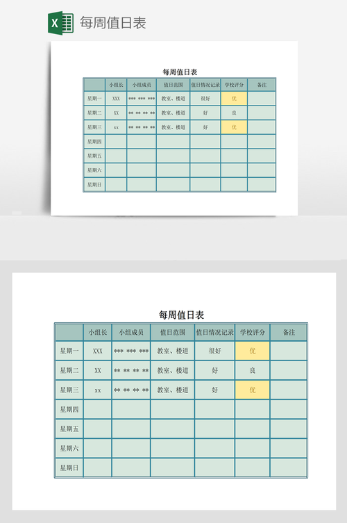 团队会议室白板上的周度时间消耗统计