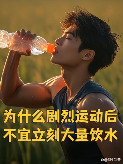 运动后，别着急猛灌