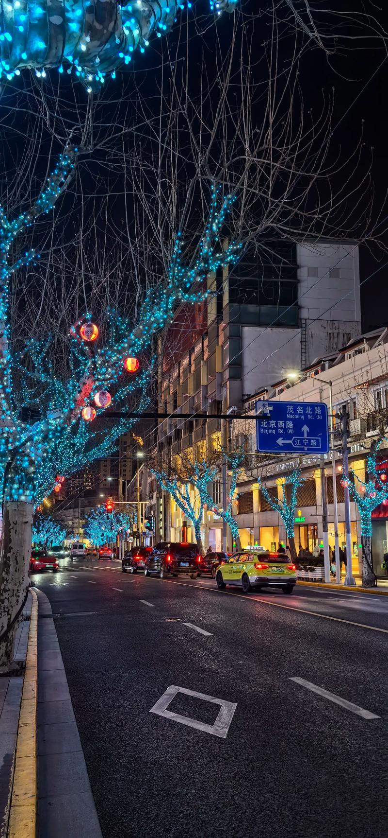 南京路步行街夜景