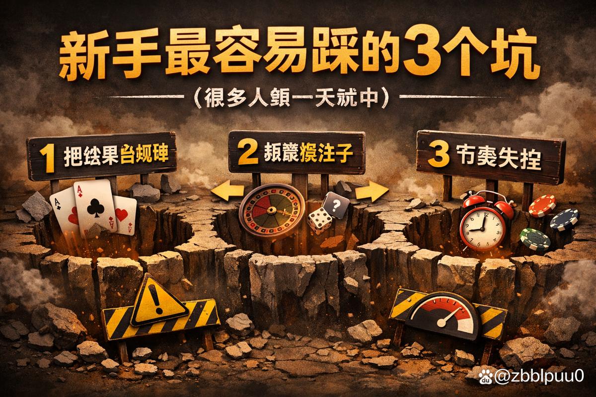 新手入场最容易踩的三个坑