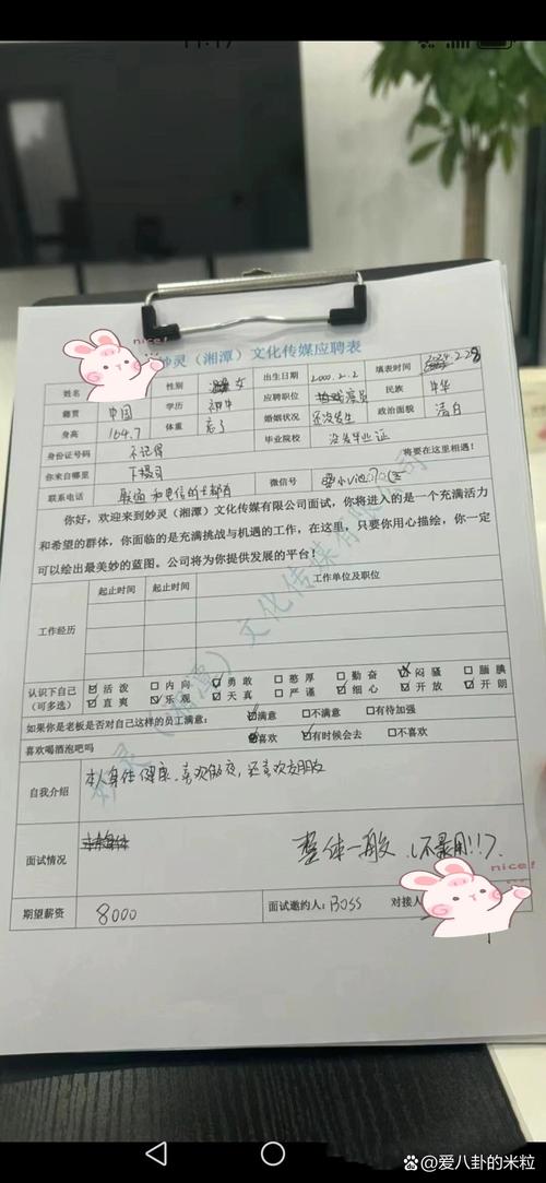 求职面试经历拆解练习手写表