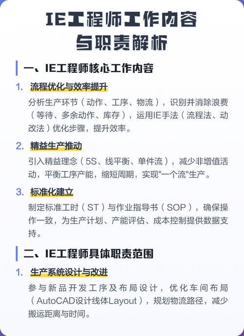 现在的IE工程师，到底要会什么才不被淘汰