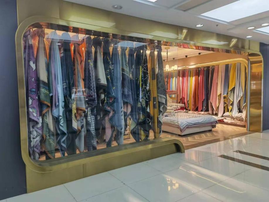 南通家纺产业带工厂展厅自主品牌样品